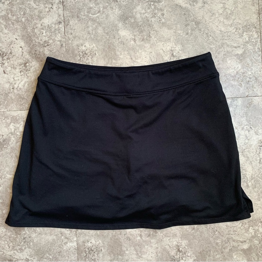 Black Women's Active Skort